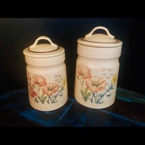 Vintage Treasure Craft Canisters